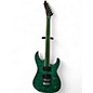 Used Hadean EG628 Emerald Green Solid Body Electric Guitar
