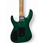 Used Hadean EG628 Emerald Green Solid Body Electric Guitar