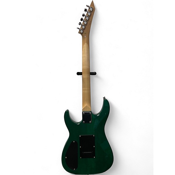 Used Hadean EG628 Emerald Green Solid Body Electric Guitar