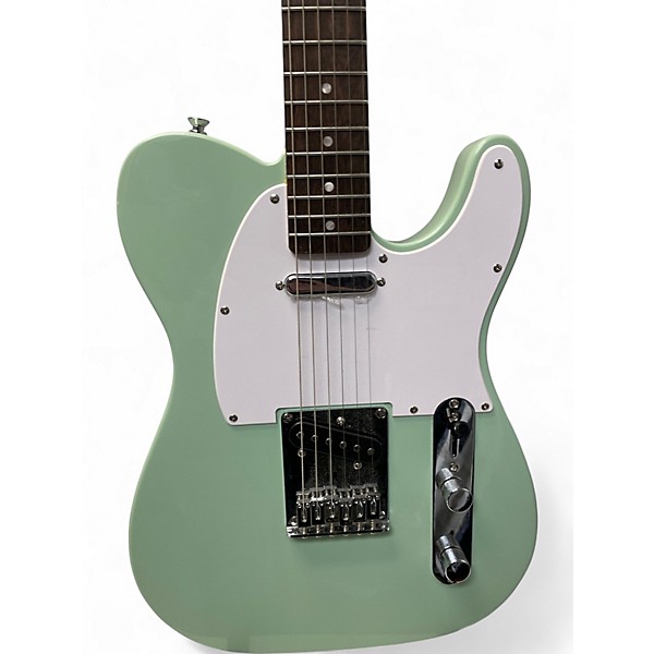 Used Squier Telecaster surf green Solid Body Electric Guitar