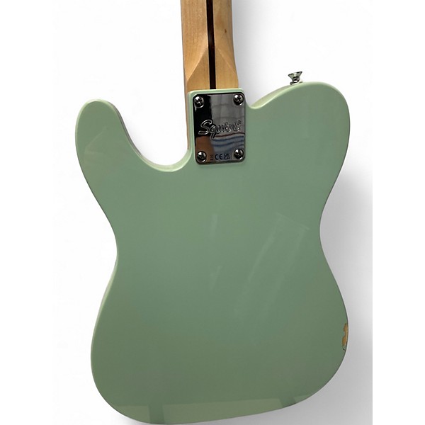 Used Squier Telecaster surf green Solid Body Electric Guitar