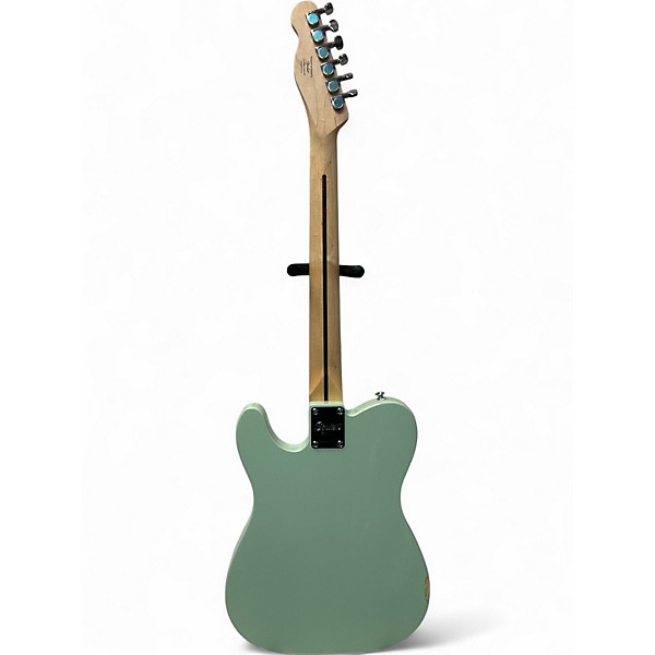 Used Squier Telecaster surf green Solid Body Electric Guitar