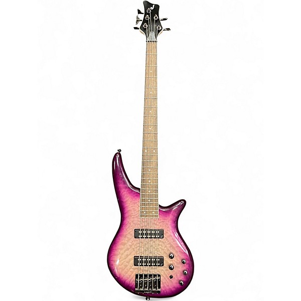 Used Jackson JS3QV Purple Haze Electric Bass Guitar