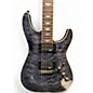 Used Schecter Guitar Research Omen Extreme 6 Trans Black Solid Body Electric Guitar