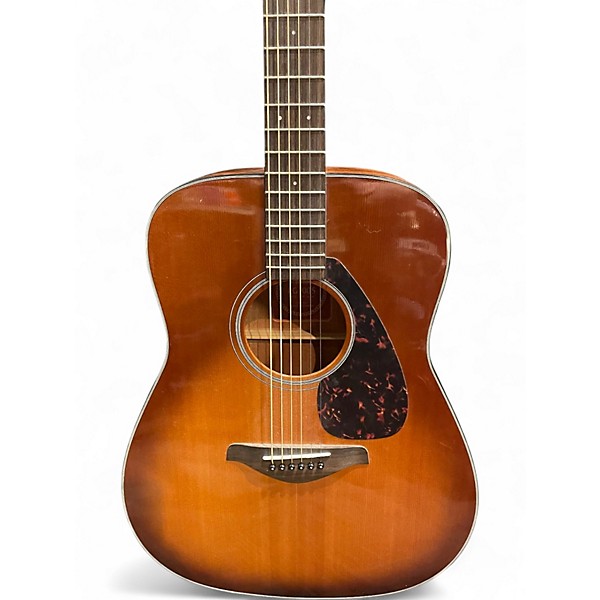 Used Yamaha FG700S Brown Sunburst Acoustic Guitar
