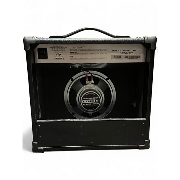 Used Line 6 Spider III 15 1X8 15W Guitar Combo Amp