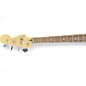 Used Squier Affinity Series Jazz Bass Blue Electric Bass Guitar