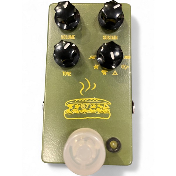 Used JHS Pedals Muffuletta Distortion Fuzz Effect Pedal
