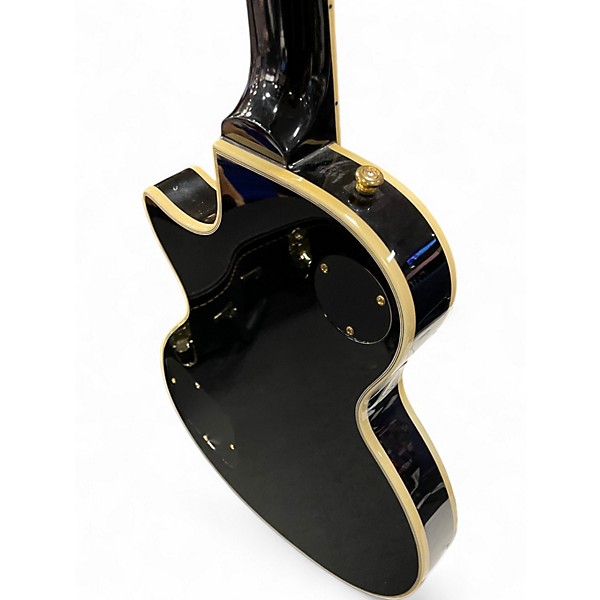 Used Firefly ffsp Elite Black and Gold Solid Body Electric Guitar