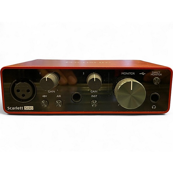 Used Focusrite Scarlett Solo Gen 3 Audio Interface