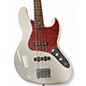Used Squier Vintage Modified Jazz Bass Olympic White Electric Bass Guitar