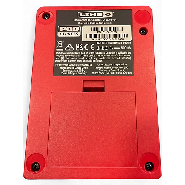 Used Line 6 Pod Express Effect Processor