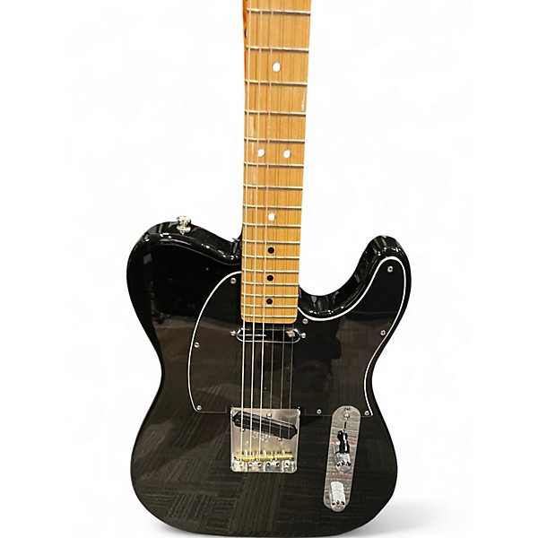 Used Fender Player Telecaster Black Solid Body Electric Guitar