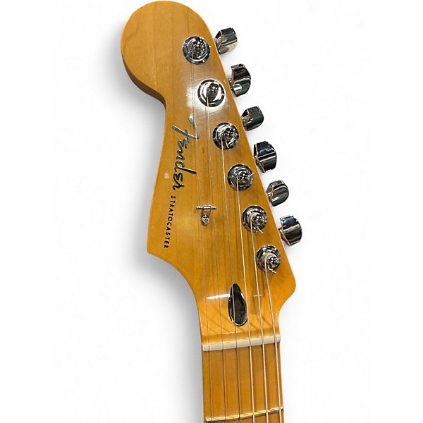 Used Fender Player Plus Stratocaster Olympic Pearl Solid Body Electric Guitar