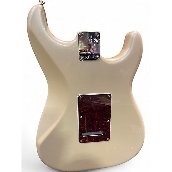 Used Fender Player Plus Stratocaster Olympic Pearl Solid Body Electric Guitar