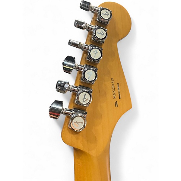 Used Fender Player Plus Stratocaster Olympic Pearl Solid Body Electric Guitar