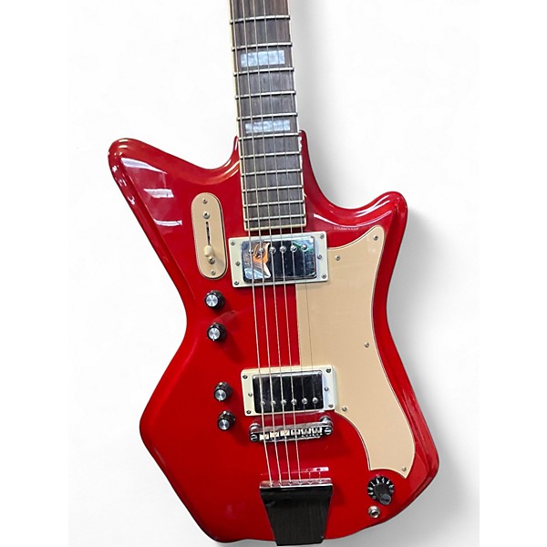 Used Eastwood Guitars AIRLINE Candy Apple Red Solid Body Electric Guitar