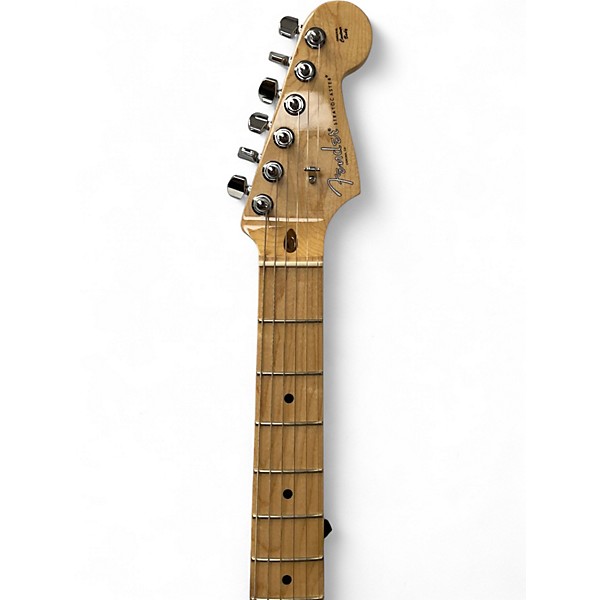 Used Fender American Professional Stratocaster SSS Antique Olive Solid Body Electric Guitar