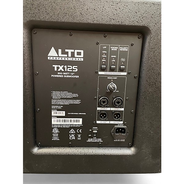 Used Alto TX12S Powered Subwoofer