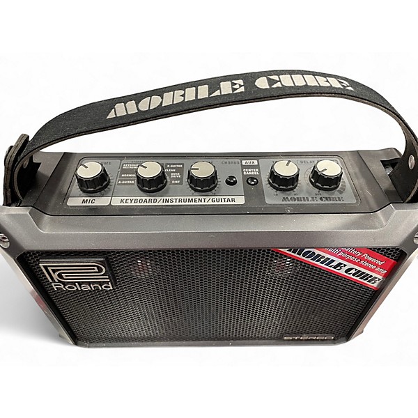 Used Roland MOBILE CUBE Battery Powered Amp