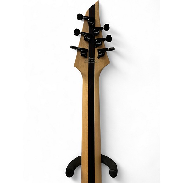 Used Jackson Pro Series Dinky DK Modern Ash FR6 Baked White Solid Body Electric Guitar