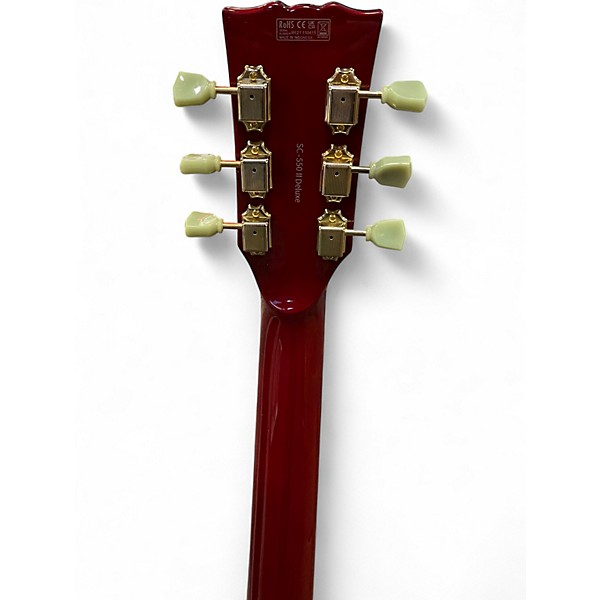 Used Harley Benton SC Red Solid Body Electric Guitar