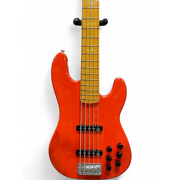 Used Markbass GV5 Fiesta Red Electric Bass Guitar
