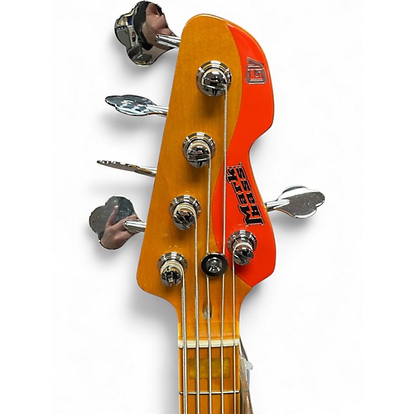 Used Markbass GV5 Fiesta Red Electric Bass Guitar
