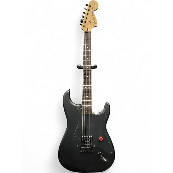 Used Fender Tom Delonge Signature To The Stars TTS Stratocaster Blackout Solid Body Electric Guitar