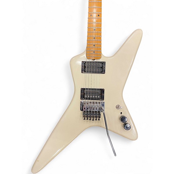 Vintage 1983 Kramer VOYAGER SERIES Vintage White Solid Body Electric Guitar