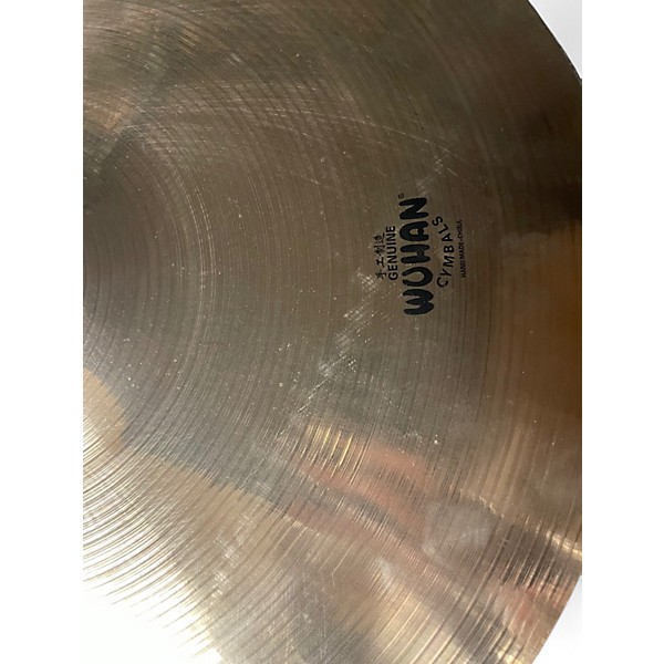 Used Wuhan Cymbals & Gongs 18in med-thin crash Cymbal