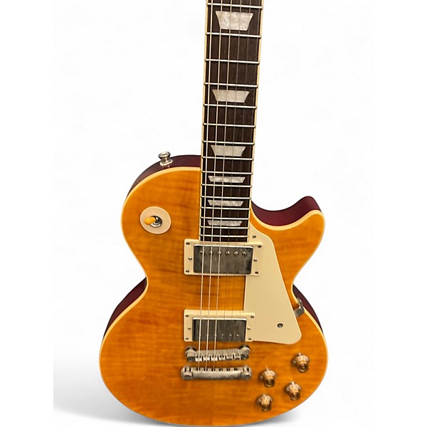 Used Epiphone oe Bonamassa Signature "Lazarus" '59 Les Paul Standard Lemonburst Solid Body Electric Guitar