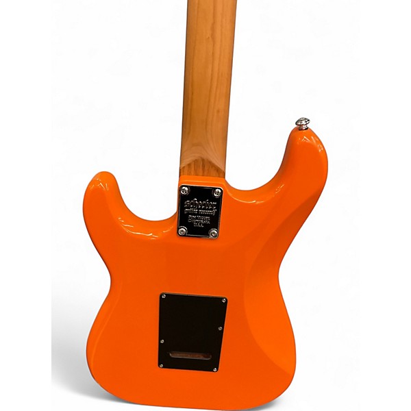 Used Schecter Guitar Research Nick Johnston Traditional HSS Atomic Orange Solid Body Electric Guitar