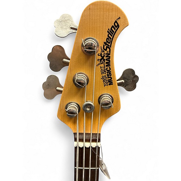 Used Ernie Ball Music Man Sterling HH Sunburst Electric Bass Guitar