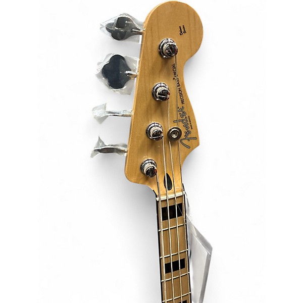 Used 2016 Fender Deluxe Precision Bass Special Surf Green Metallic Electric Bass Guitar