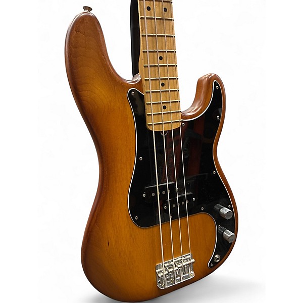 Used 2012 Fender American Special FSR Precision Bass Hand-Stained Honey Burst Electric Bass Guitar