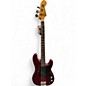 Used 2012 Fender Roadworn Nate Mendel Precision Bass Candy Apple Red Metallic Electric Bass Guitar thumbnail