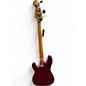 Used 2012 Fender Roadworn Nate Mendel Precision Bass Candy Apple Red Metallic Electric Bass Guitar