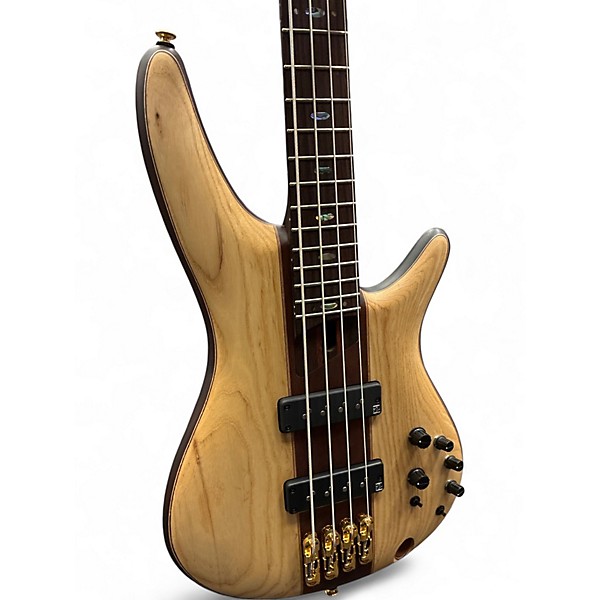 Used Ibanez SR1300 Natural Electric Bass Guitar