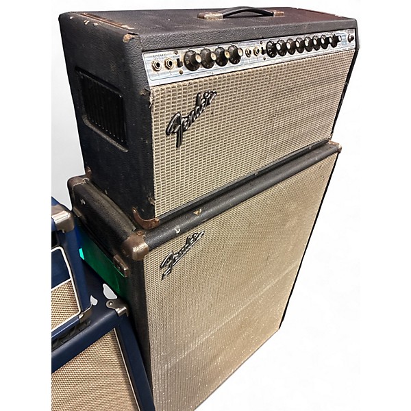 Vintage 1970s Fender BANDMASTER REVERB WITH CABINET Tube Guitar Amp Head