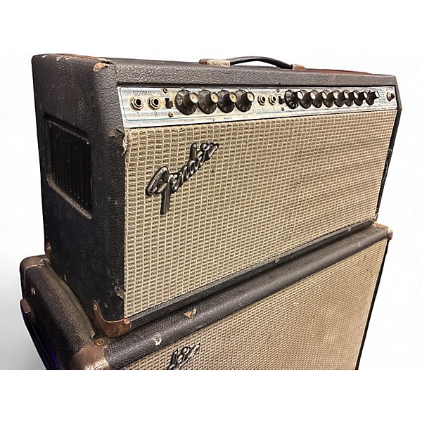 Vintage 1970s Fender BANDMASTER REVERB WITH CABINET Tube Guitar Amp Head