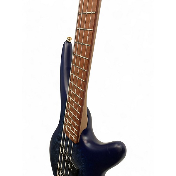 Used Ibanez SR300EDX Blue Electric Bass Guitar