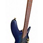 Used Ibanez SR300EDX Blue Electric Bass Guitar