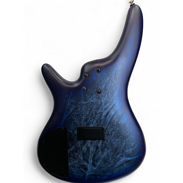 Used Ibanez SR300EDX Blue Electric Bass Guitar