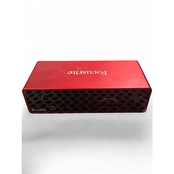 Used Focusrite Scarlett 2i2 Audio Interface