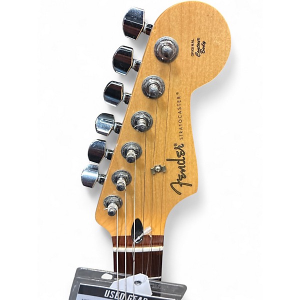 Used 2022 Fender Player Stratocaster Plus Top Sunburst Pau Ferro Solid Body Electric Guitar