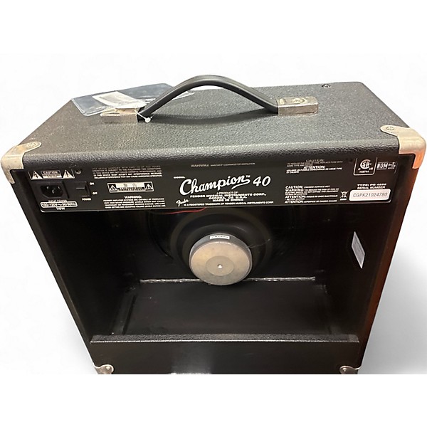 Used Fender Champion 40 Guitar Combo Amp