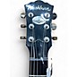 Used Washburn WI-568 Trans Silverburst Solid Body Electric Guitar