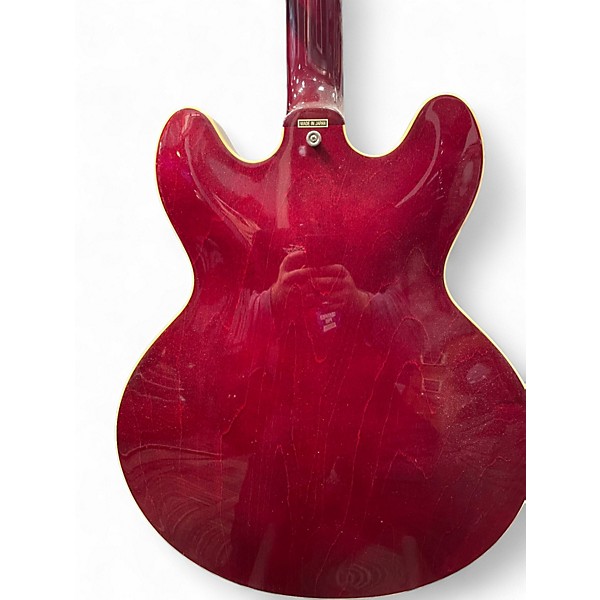 Used Epiphone Dwight Yoakam "Dwight Trash" Casino Red Hollow Body Electric Guitar