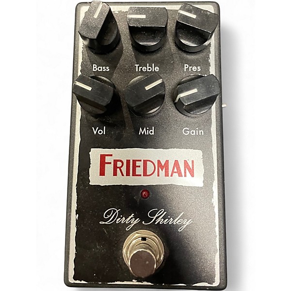 Used Friedman Dirty Shirley Overdrive Effect Pedal